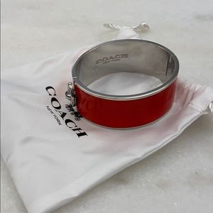 Coach Bangle Bracelet | Orange